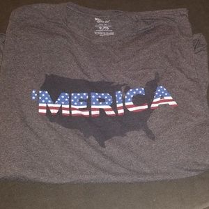 Grey America Tshirt